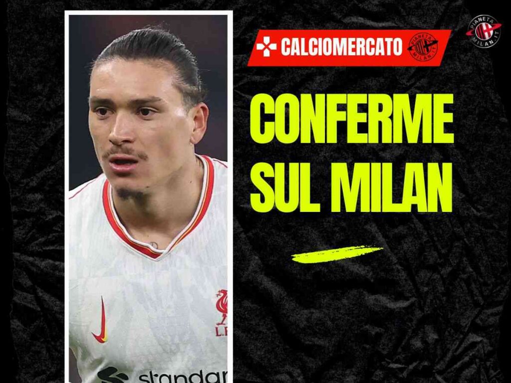 Calciomercato Milan, dall'Inghilterra: "Rossoneri su Nunez: ma c'è un problema"