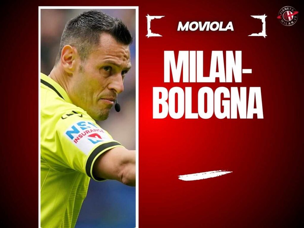 La moviola LIVE di Milan Bologna. Arbitro Mariani