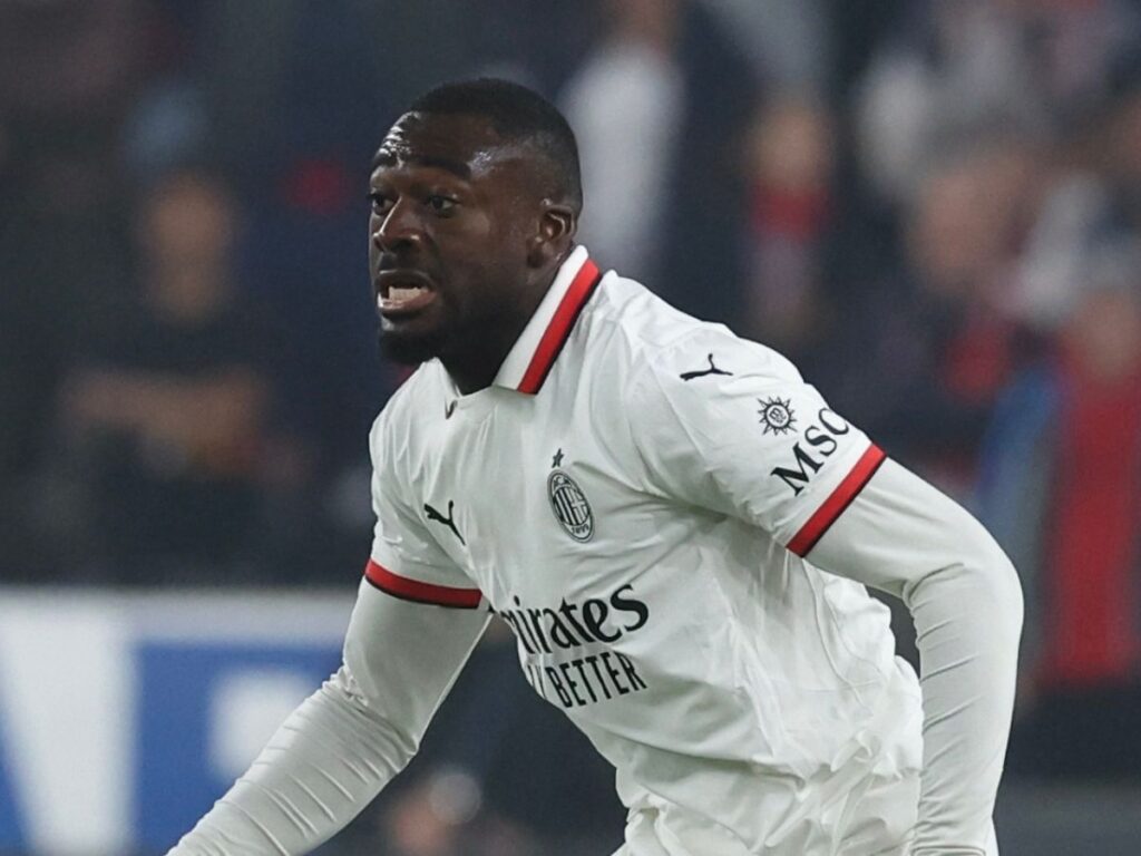 Youssouf Fofana AC Milan Genoa-Milan 1-2 Serie A 2024-2025