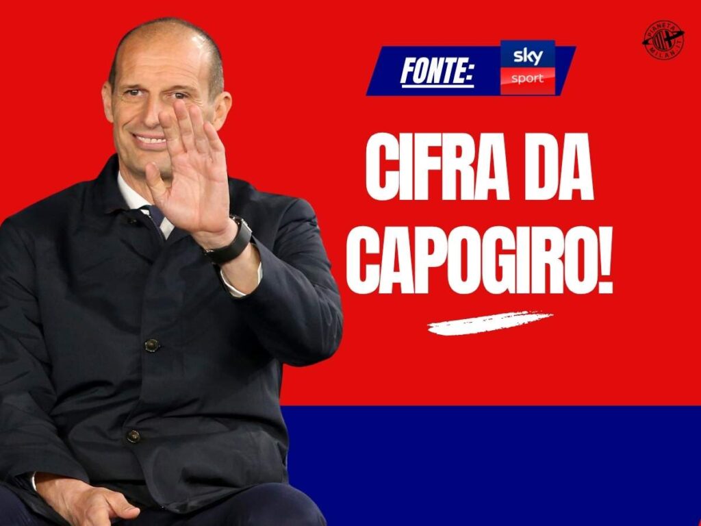 Milan, Allegri è fatta! Di Stefano svela i dettagli del contratto
