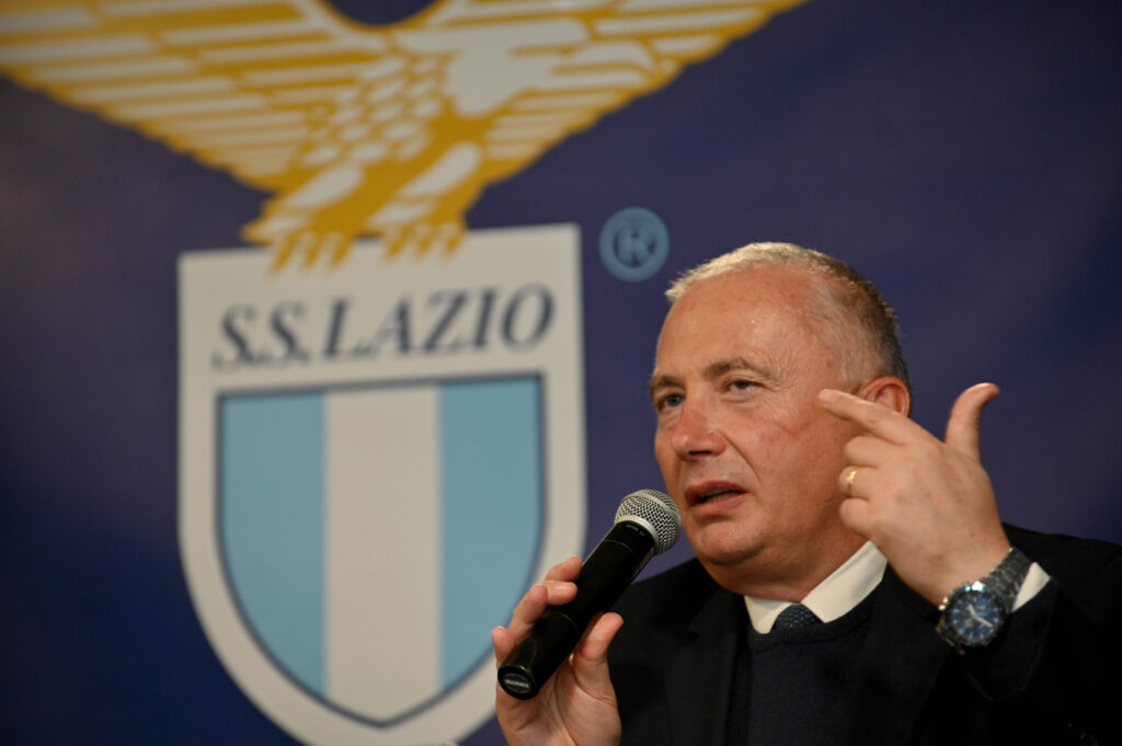SS Lazio Press Conference