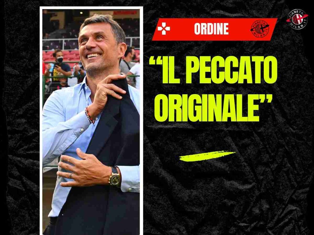 Milan, Ordine: "Peccato originale dopo l'addio traumatico di Maldini e Massara"