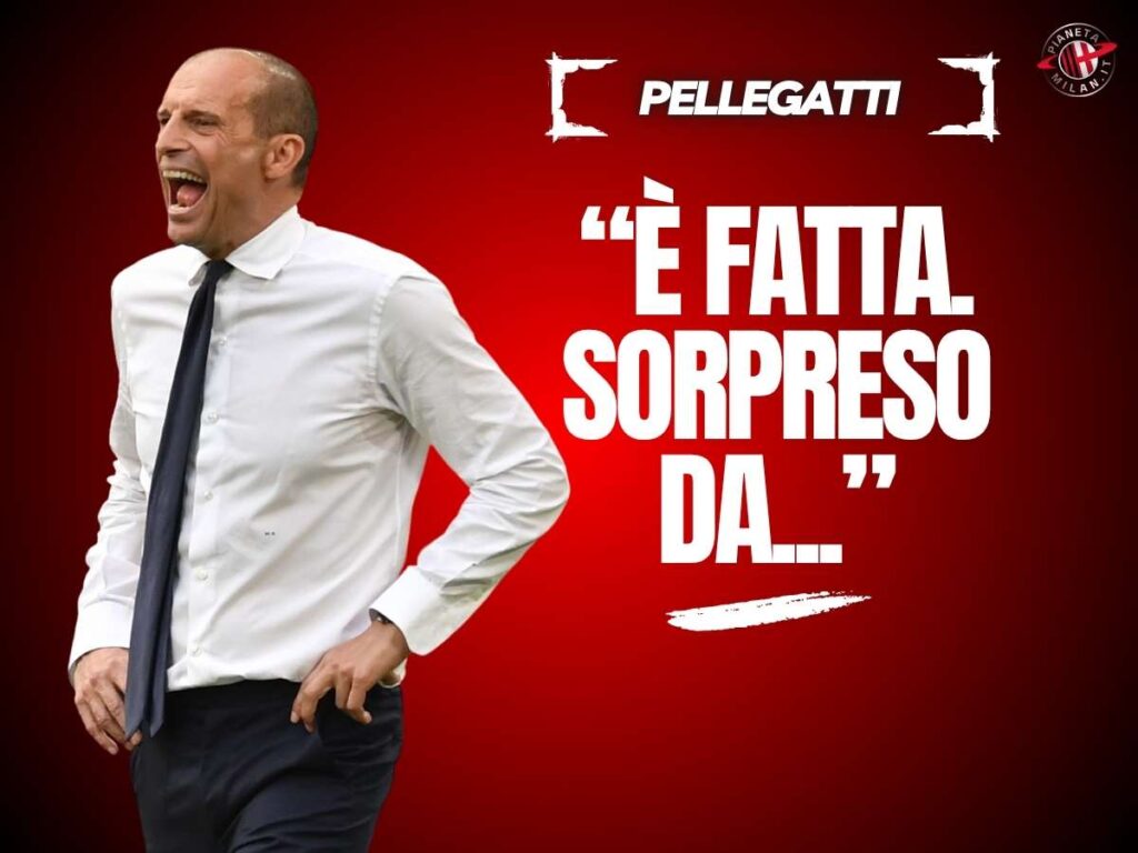 Milan, Pellegatti: "Con Tare cambio di marcia. Allegri ti fa risparmiare"