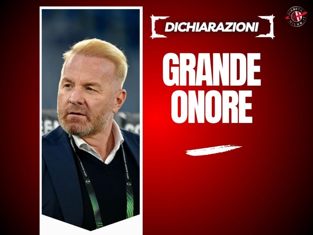 Tare: "Milan, un obiettivo per tutti. Società storica e blasonata"