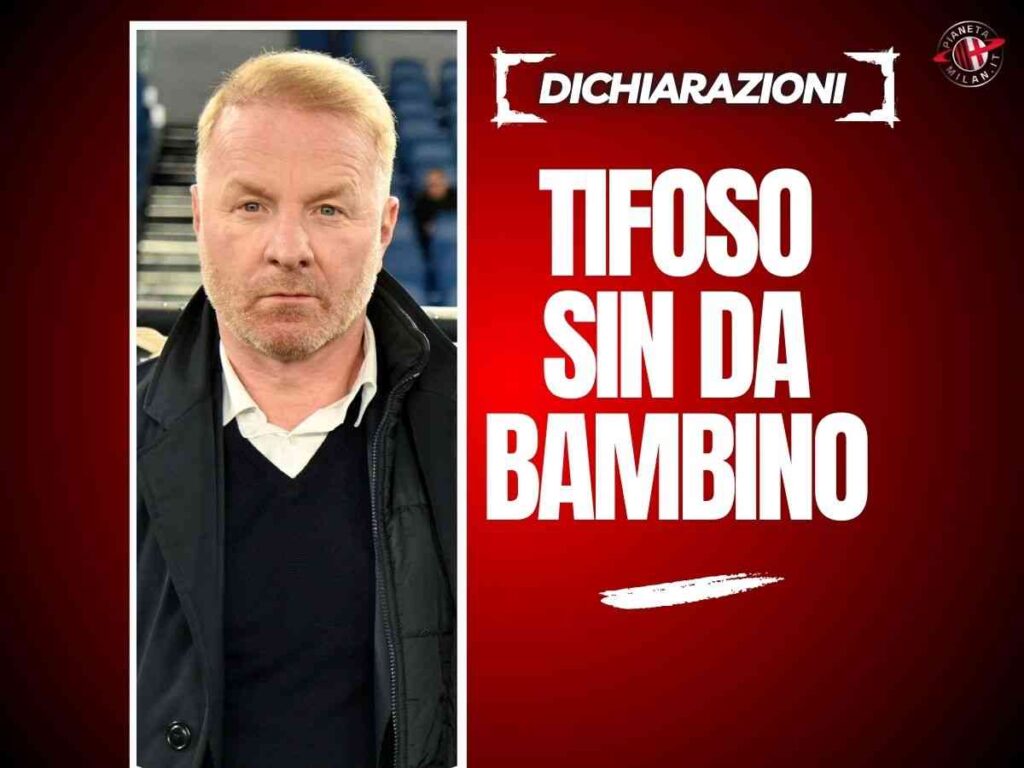 Tare: "Tifoso del Milan da quando avevo 6 anni". Poi l'aneddoto su Maldini