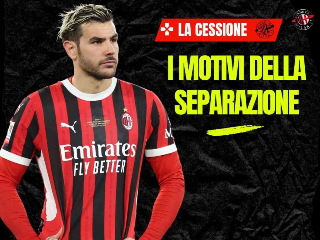 Milan, cessione inevitabile per Theo Hernandez? I motivi dietro la separazione