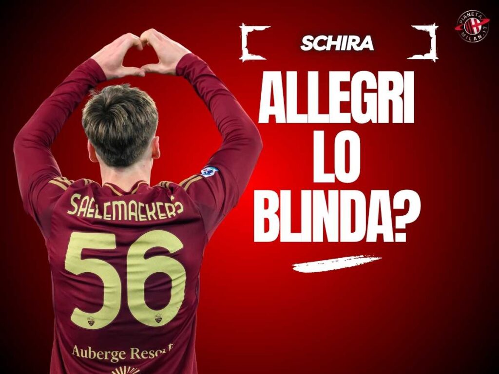 Calciomercato Milan, Schira: "Allegri apprezza Saelemaekers". Può restare?