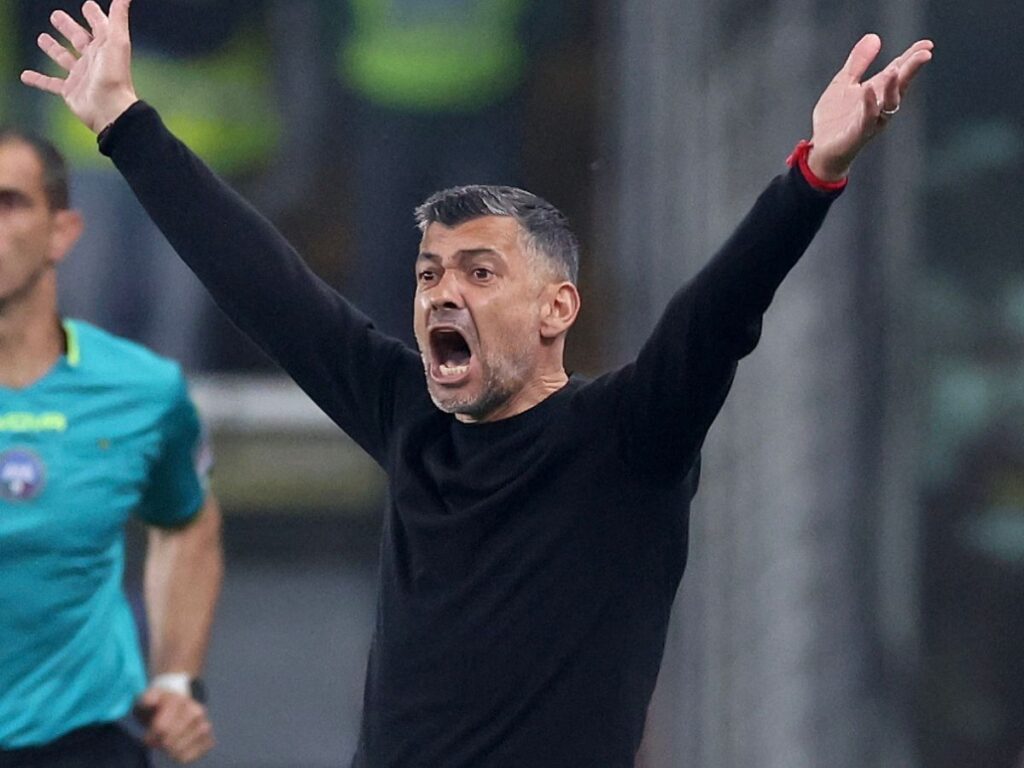 Sergio Conceicao AC Milan Genoa-Milan 1-2 Serie A 2024-2025