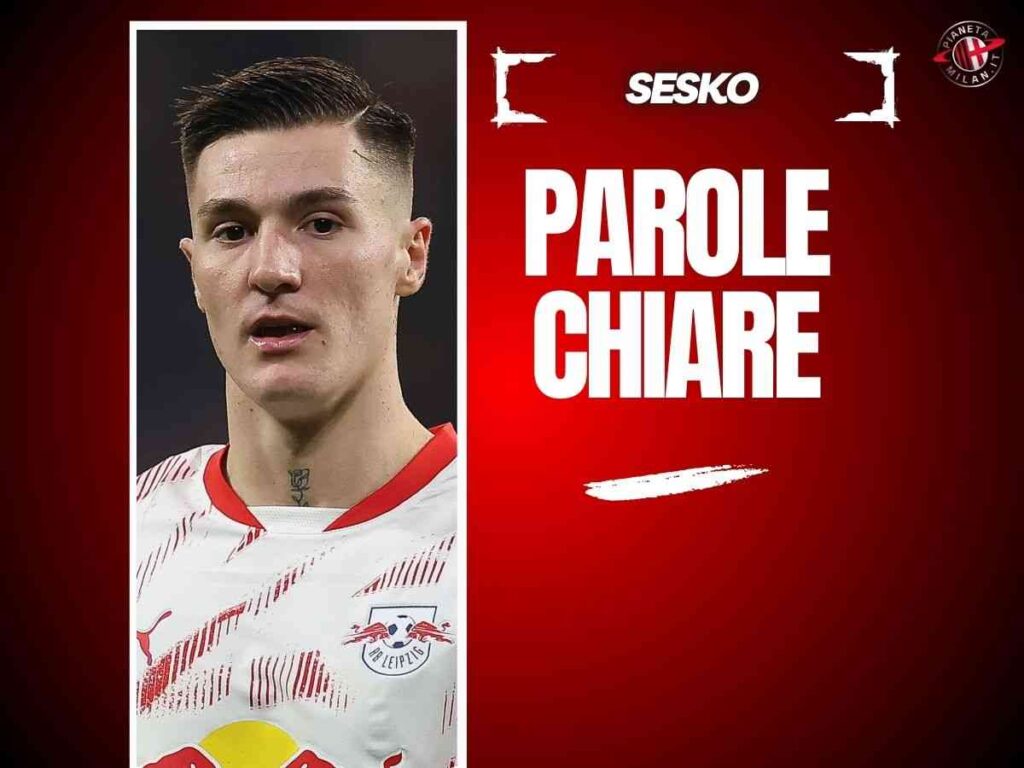 Calciomercato Milan, Sesko esce allo scoperto: "Futuro? Vi rispondo così ..."