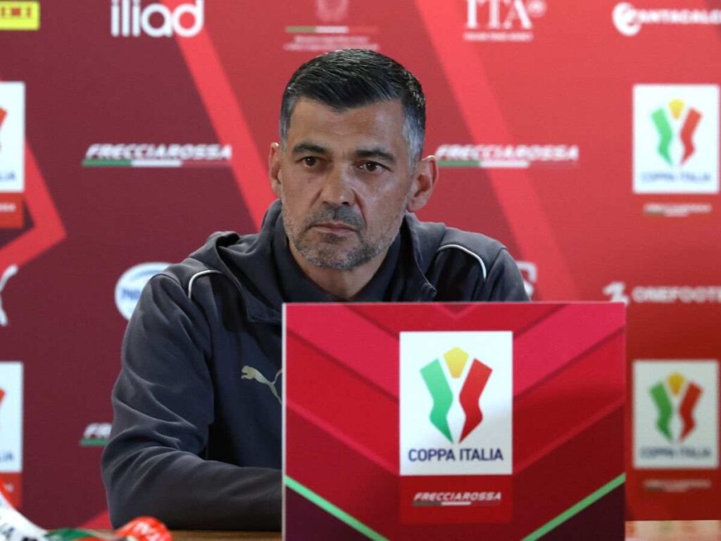 Milan, Conceicao: "Viviamo di risultati. Jovic-Gimenez? L'ho sciolto, ma ..."