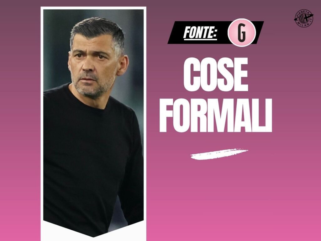 Milan, Conceicao ancora sotto contratto: atteso un vertice con la società