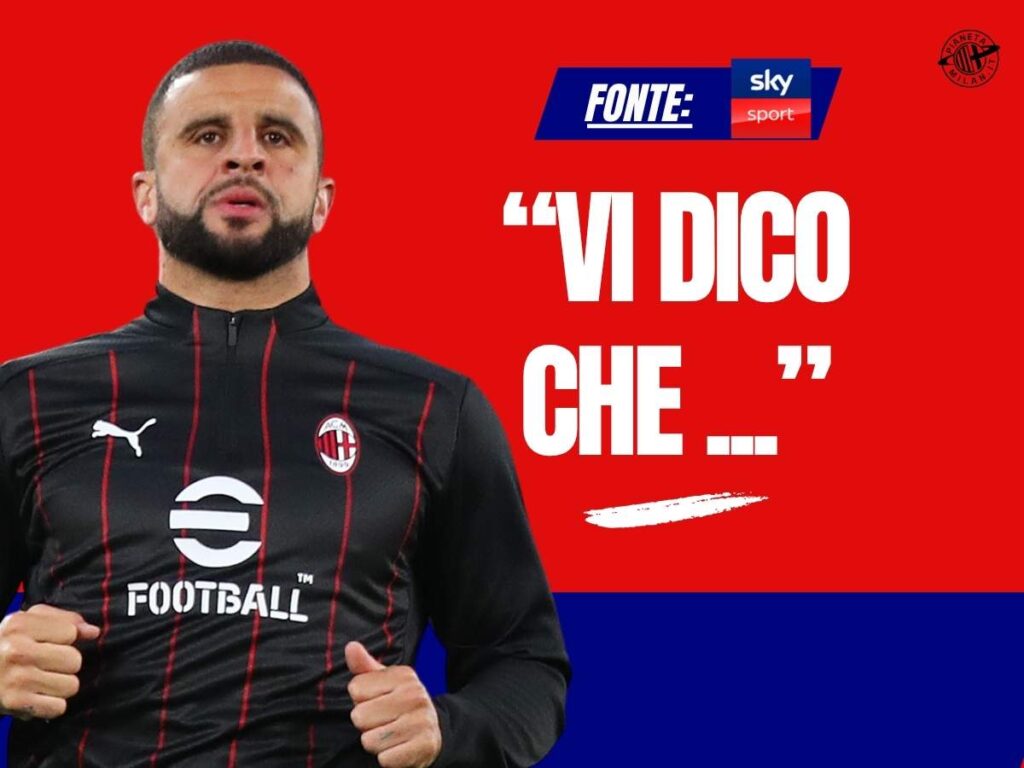 Calciomercato Milan, Walker esce allo scoperto: "Se rimango? Vi rispondo ..."