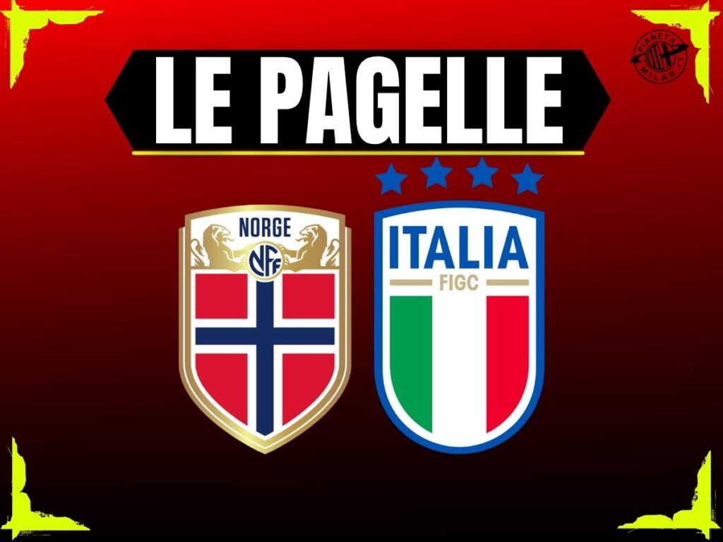 Pagelle Norvegia-Italia 06-06-2025