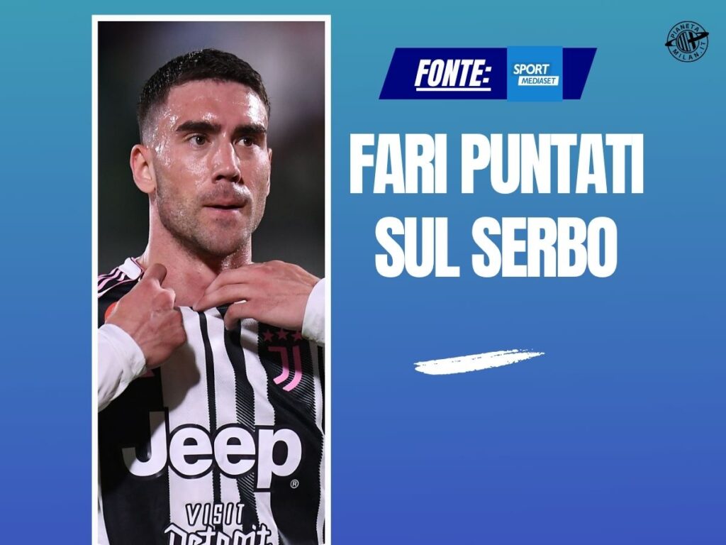 Assalto al Mercato: il Milan punta Vlahovic e valuta Xhaka
