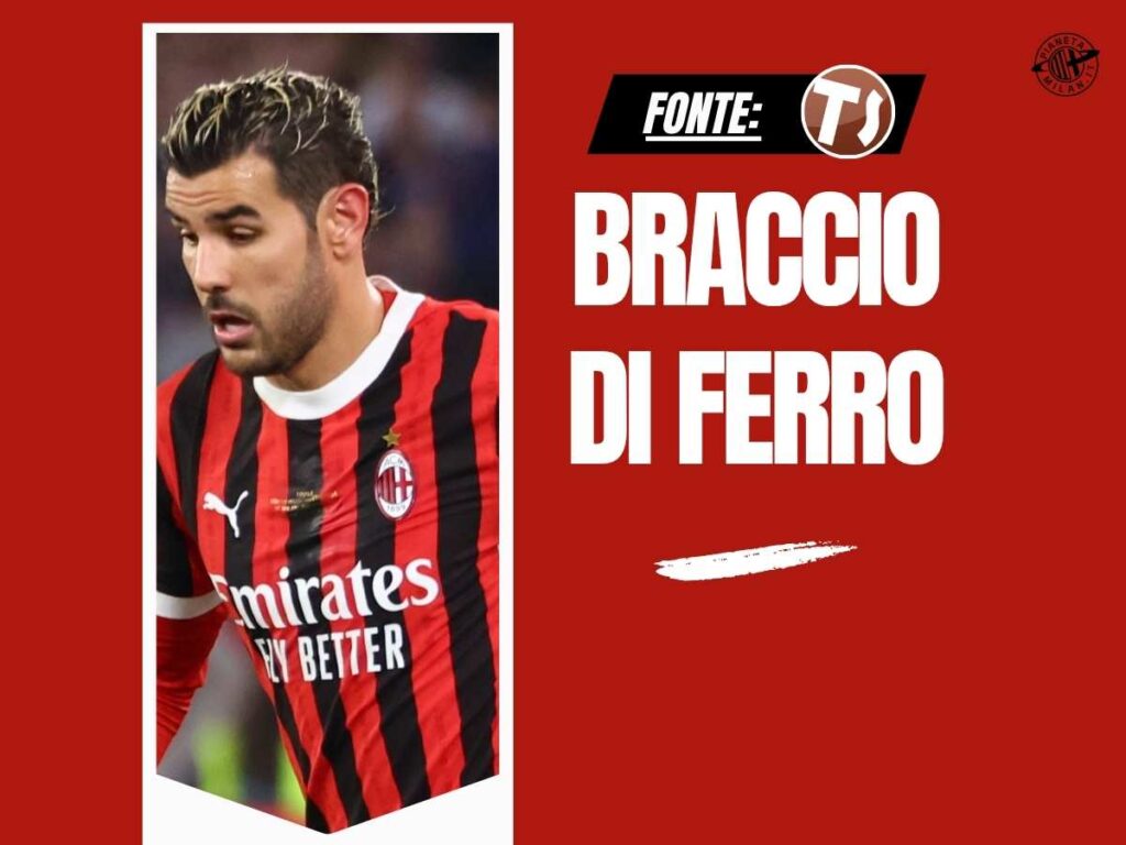 Calciomercato Milan, ipotesi di un duro scontro con Theo Hernández