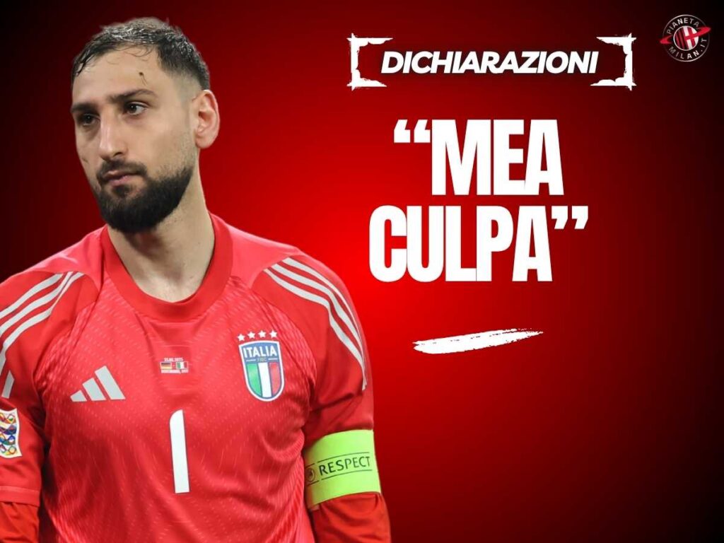 Norvegia-Italia, l'ex Milan Donnarumma: "Serve un esame di coscienza"