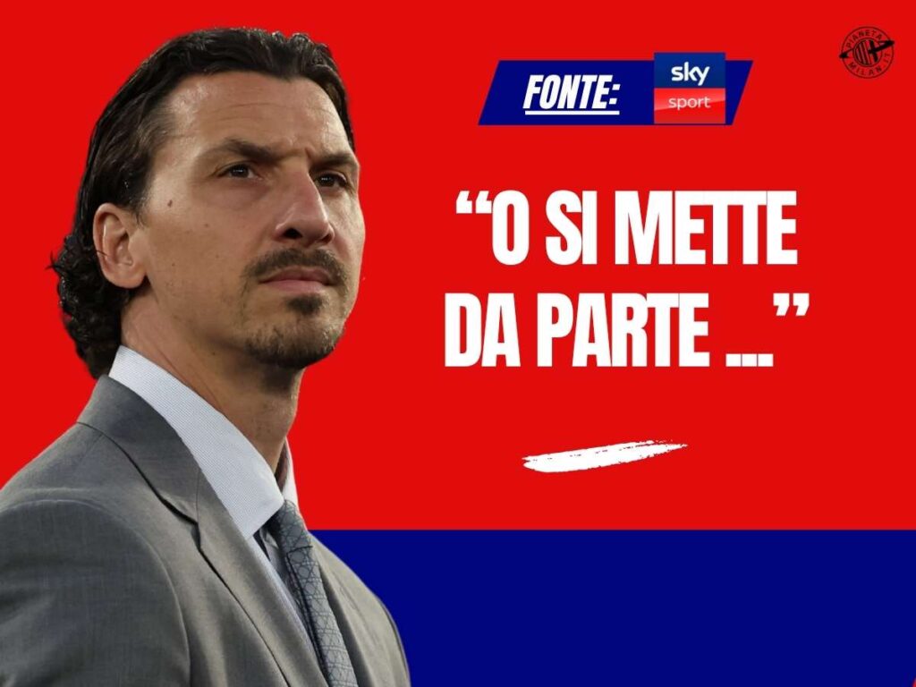 Milan, Condò duro su Ibrahimovic: "O si mette da parte lui oppure ..."