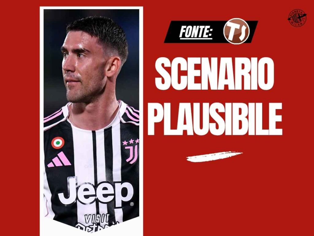 Calciomercato Milan, scambio tra Theo e Vlahovic con la Juve? Il punto