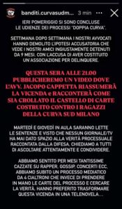 Messaggio Curva Sud 13-06-2025
