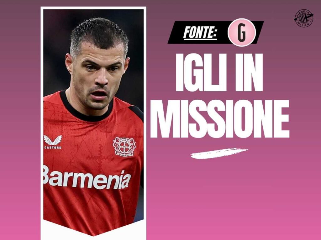 Calciomercato Milan, per Xhaka c'è l'offerta per chiudere: le cifre