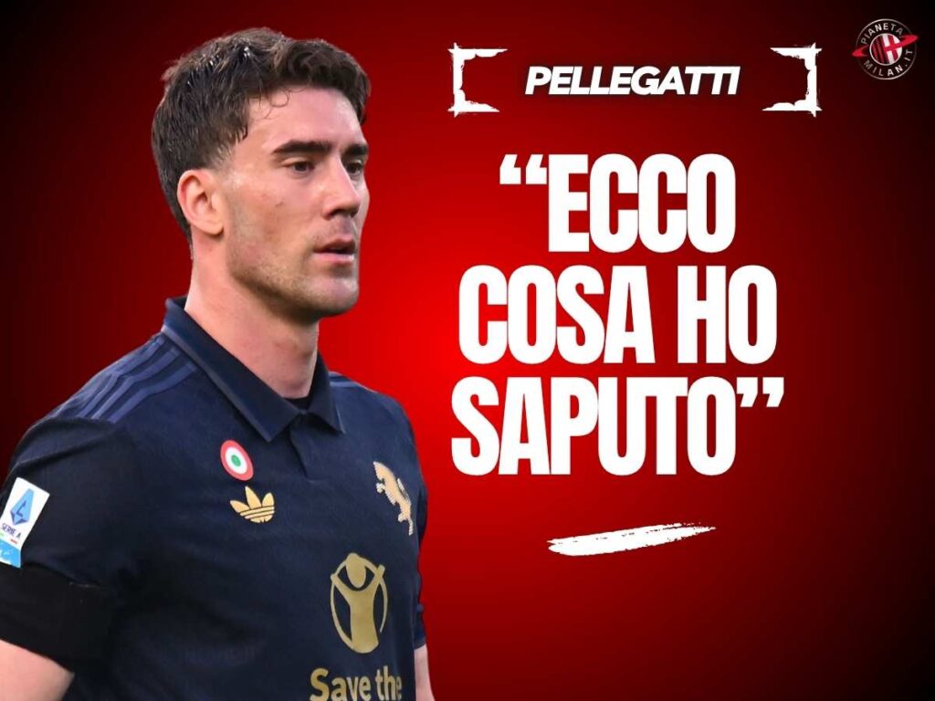 Calciomercato Milan, Pellegatti: "Vlahovic? Ecco cosa mi risulta. Chiesa ..."