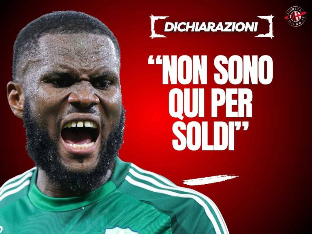 Kessié: "Non sono andato in Arabia per i soldi. Spero che al Milan ..."