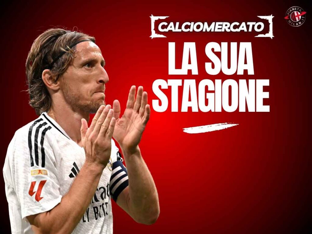 Milan, Modric stacanovista: i numeri col Real Madrid sono chiari