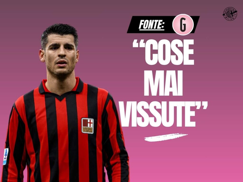 Milan, Morata: "Successe cose mai vissute in carriera. Se hanno preso Allegri ..."