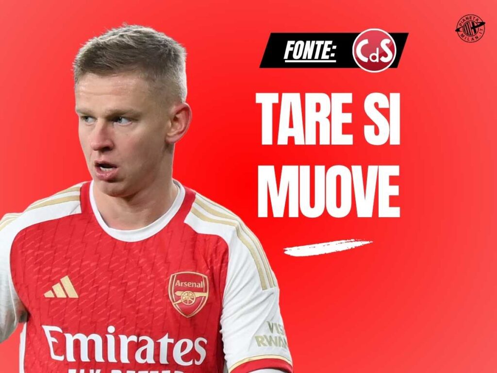 Calciomercato Milan, retroscena Zinchenko: viaggio di Tare. I costi ...