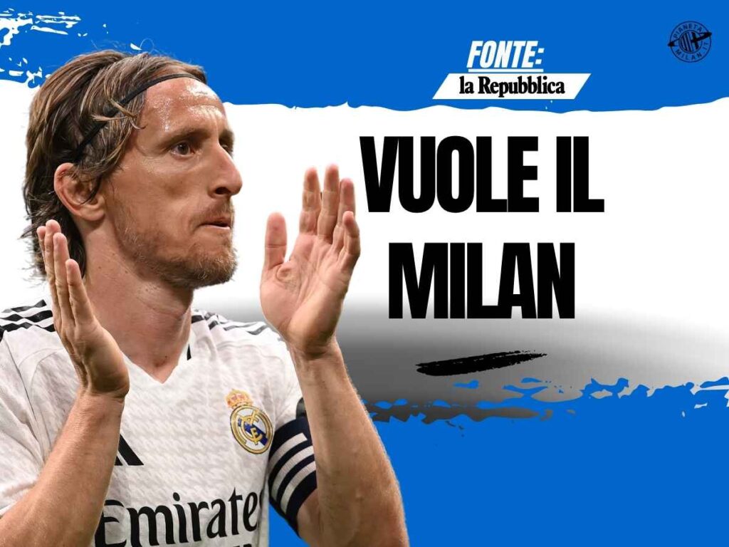 Calciomercato Milan, Modric ha già detto sì: ecco i dettagli del contratto
