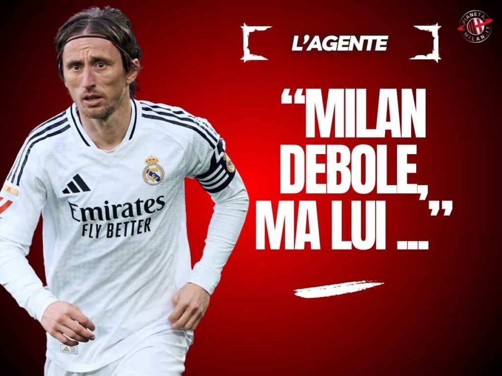 L'agente: "Modric-Milan? Trasferimento facile. In rossonero sarà migliore ..."