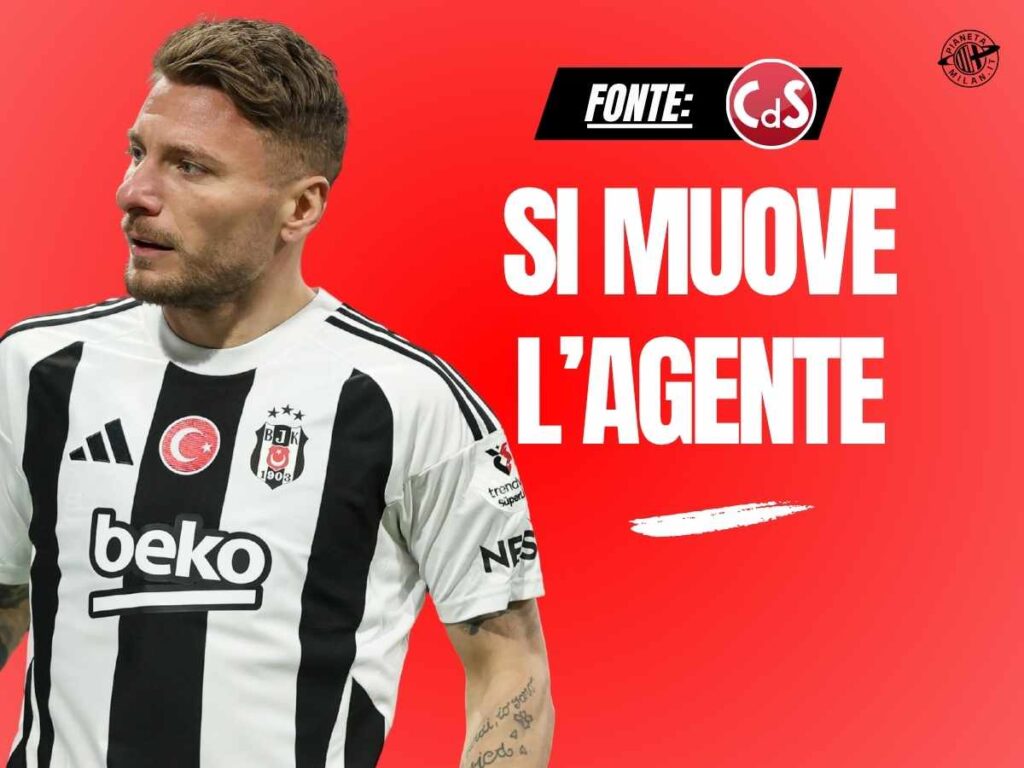 Calciomercato Milan, clamorosa idea Immobile: mossa dell'agente. I costi ...