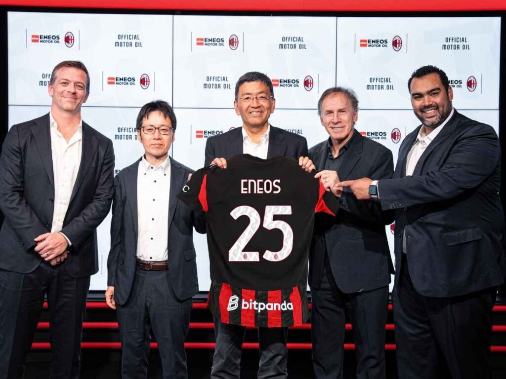 AC Milan ed ENEOS Motor Oil annunciano il rinnovo della loro partnership