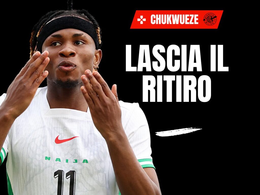 Milan, Chukwueze lascia il ritiro della Nigeria: ecco svelato il motivo