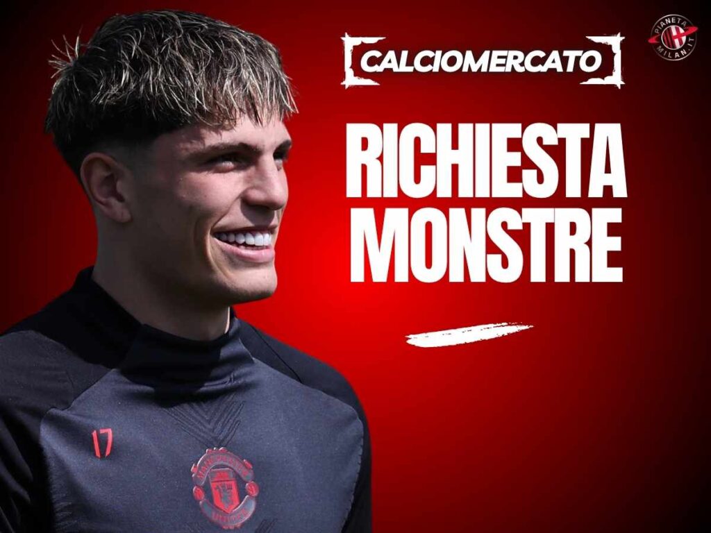 Calciomercato Milan, Garnacho idea viva: svelata la richiesta. La concorrenza ...