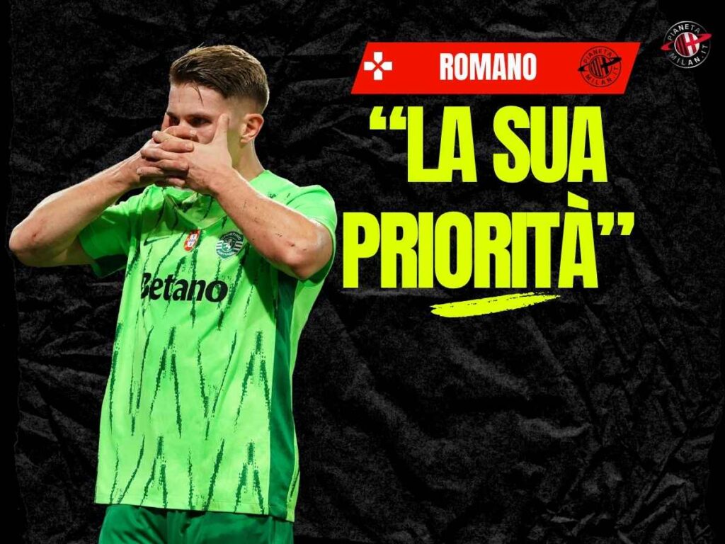 Calciomercato Milan, Romano rivela: "Ecco cosa aspetta Gyokeres"