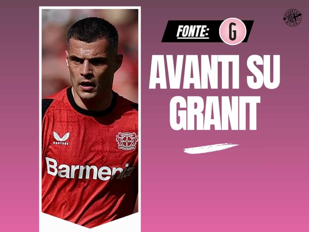 Calciomercato Milan, Xhaka nei desideri di Allegri: forse trovata la chiave