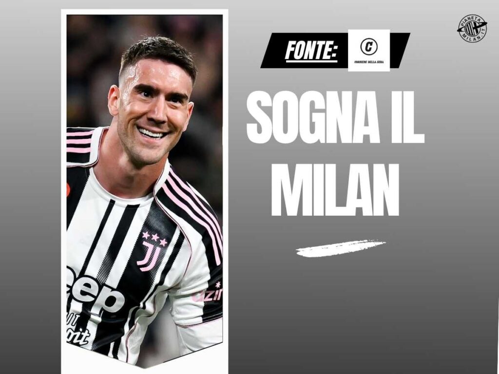 Calciomercato, Vlahovic sogna il Milan. Ma c'è un grande ostacolo