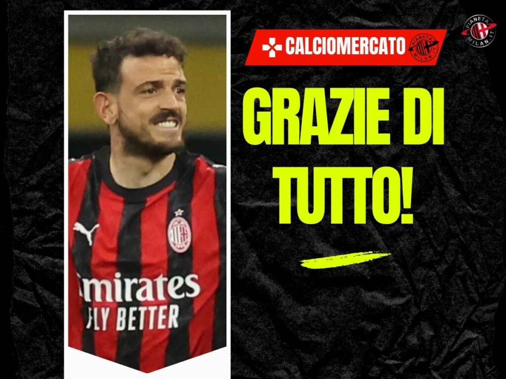 Calciomercato Milan, ufficiale l'addio a Florenzi: "Leader in campo e fuori"