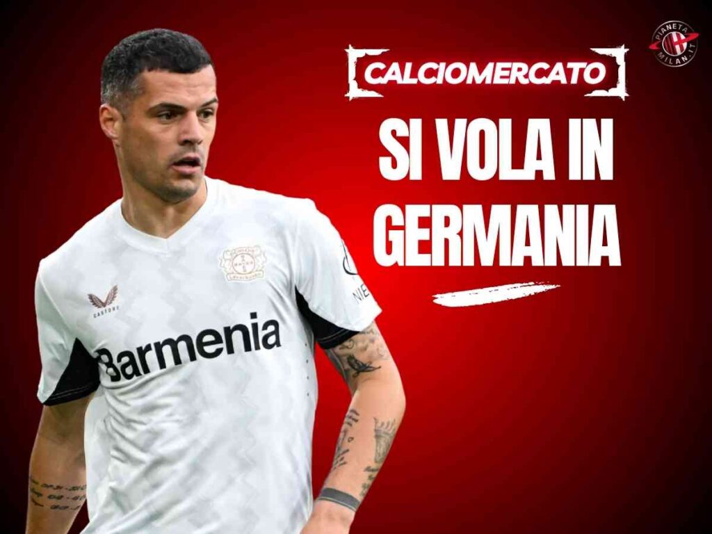 Calciomercato Milan, Tare vola in Germania per Xhaka: tutti i dettagli