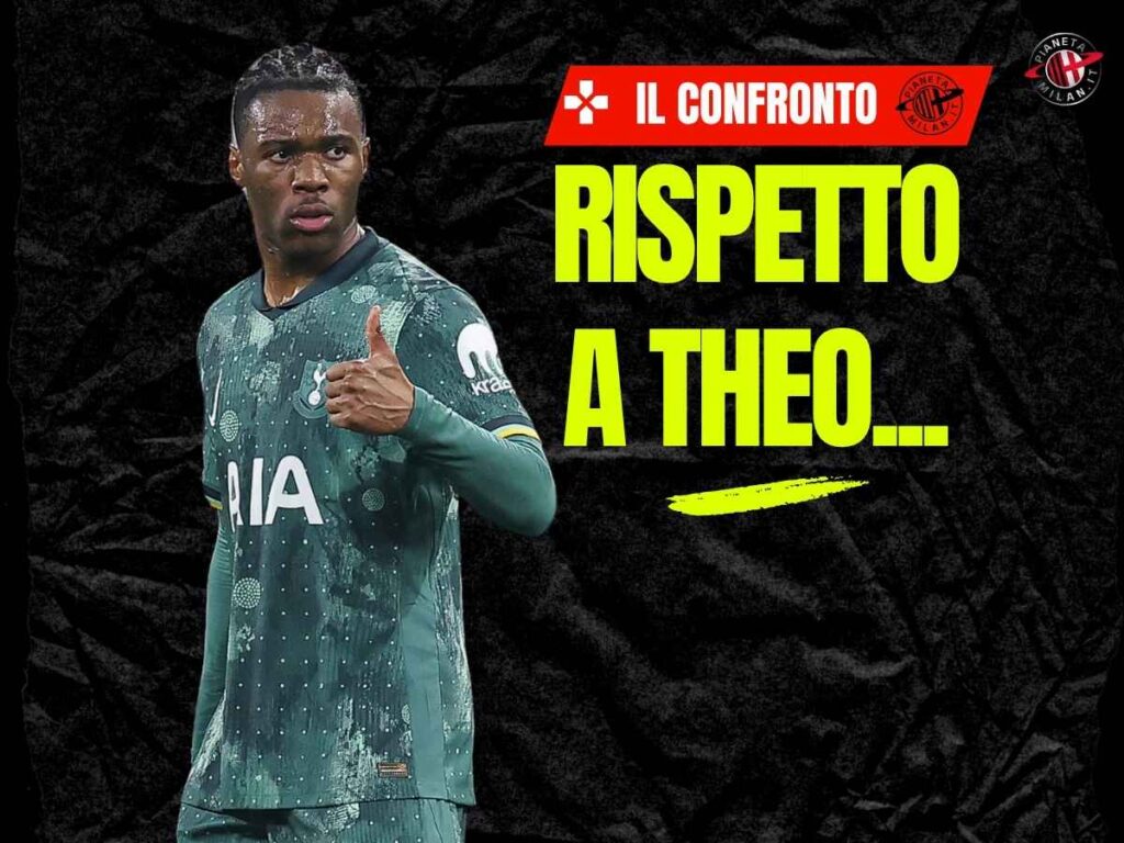Milan, Udogie contro Theo Hernandez: i dati evidenziano una differenza chiara