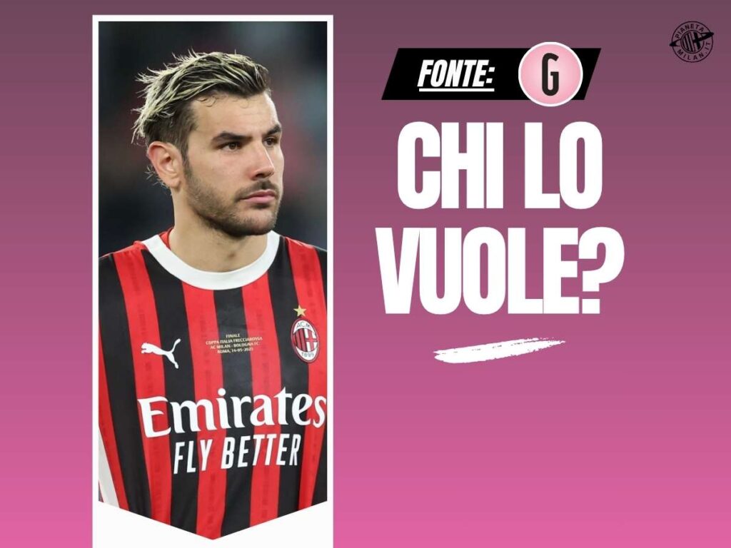 Calciomercato Milan, nessuno sembra voler puntare su Theo Hernández