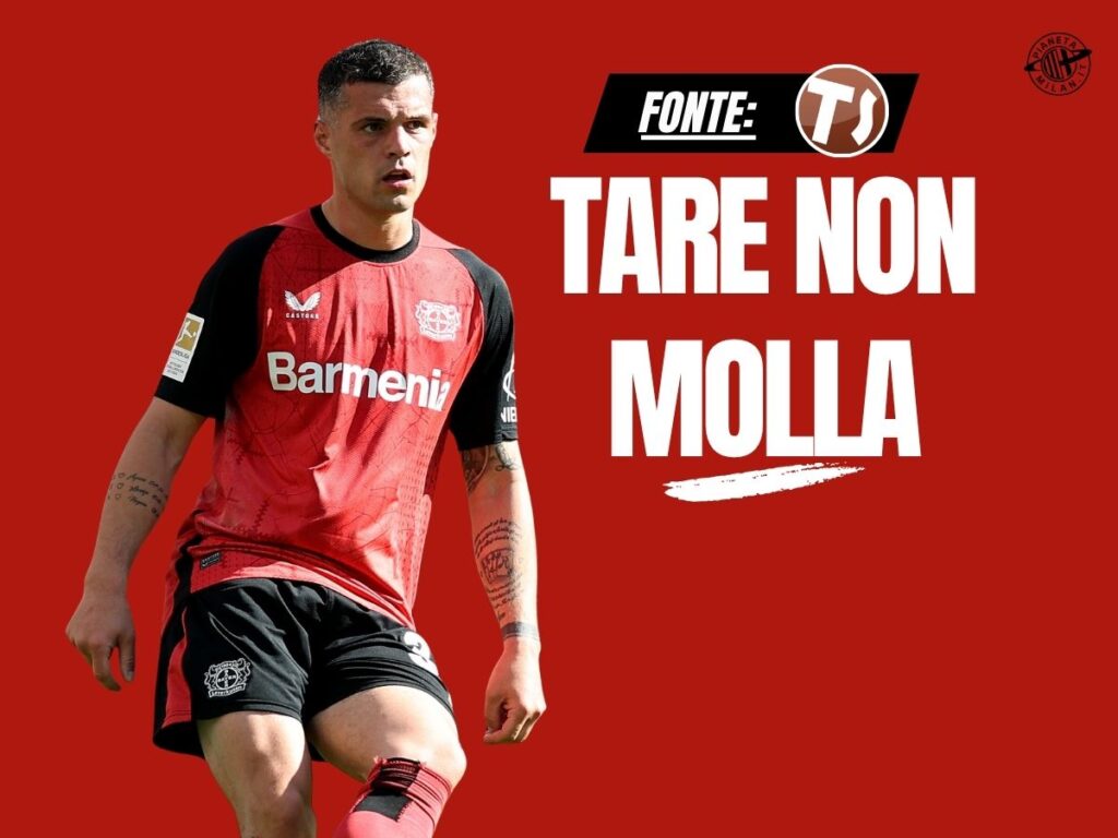 Calciomercato Milan, Tare non molla Xhaka: ecco la richiesta