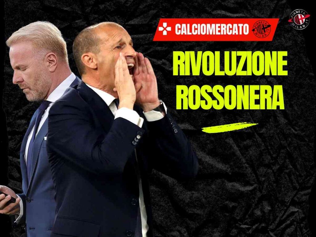 Milan, la rivoluzione è realtà: Allegri, Tare e gli obiettivi per la ricostruzione