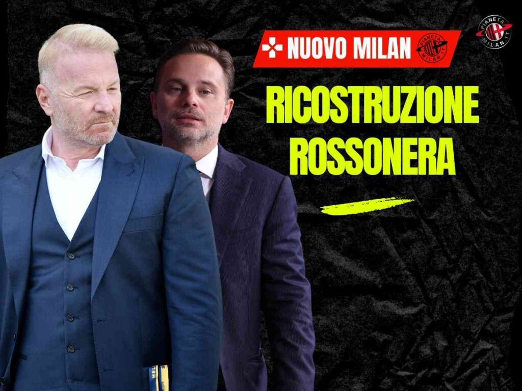 Milan, un passo avanti e due indietro. Furlani e Tare annunciano la ricostruzione