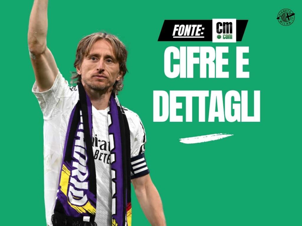 Calciomercato Milan, Modric: è fatta! Ecco quando arriverà