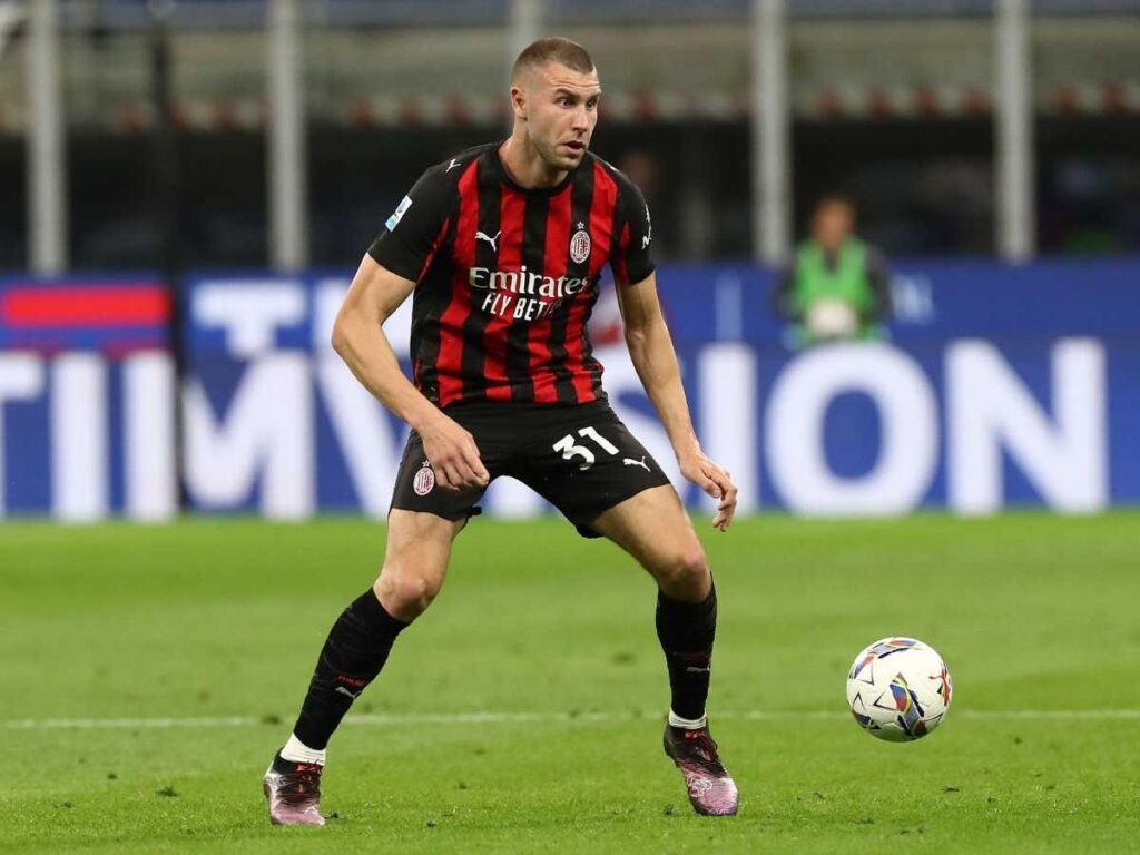 Strahinja Pavlovic AC Milan Milan-Monza 2-0 Serie A 2024-2025