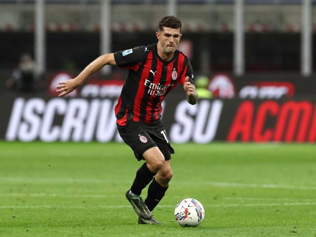 Christian Pulisic AC Milan Milan-Monza 2-0 Serie A 2024-2025