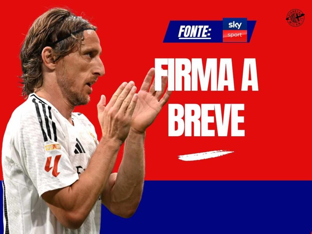 Calciomercato Milan, accelerata per Modric: domani la firma? Le ultime