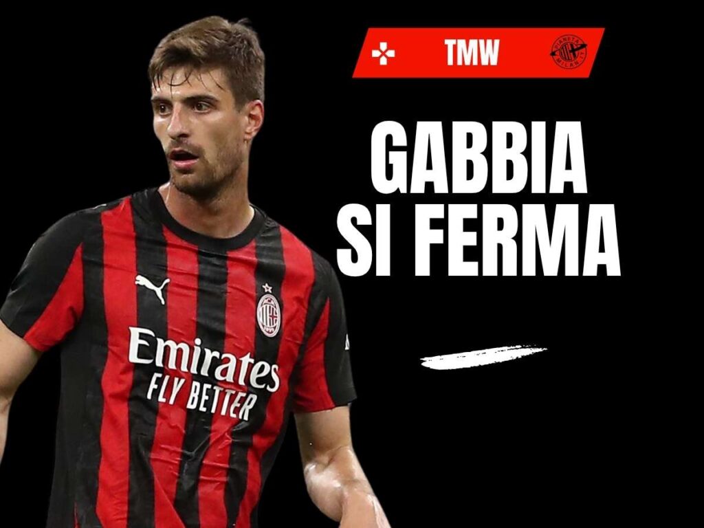 Milan, problemi per Gabbia con l'Italia: stop in allenamento. Ecco le condizioni